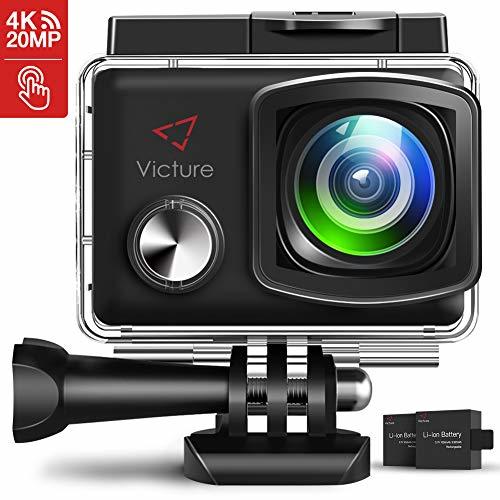 Electronic Victure AC900 Cámara Deportiva 4K 20MP Wi-Fi Pantalla Táctil EIS Cámara Acción