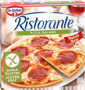 Social Pizza Ristorante Salame sem glúten 