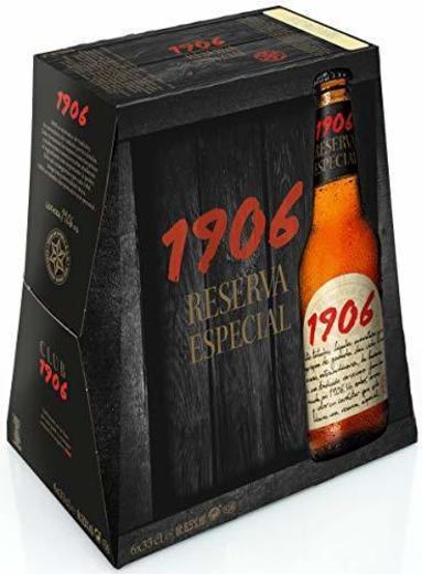 1906 Reserva Especial Cerveza - Pack de 6 x 33 cl -