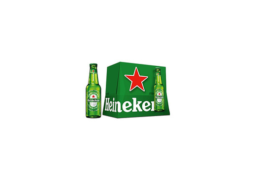 Heineken Cerveza - Pack 12 Botellas 250 ml - Total