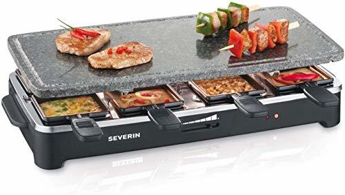 Home Severin RG 2343 Raclette Partygrill con Piedra Natural