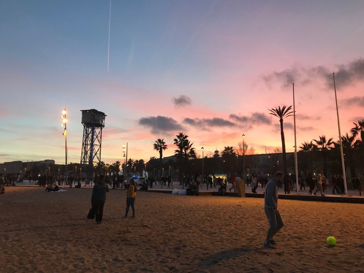 Lugar Playa de la Barceloneta