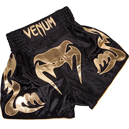 Places Venum Bangkok Inferno – Pantalones cortos de Muay Thai, Hombre , Negro