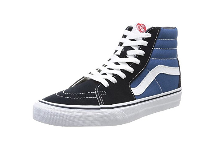 Moda Vans, Zapatillas Altas Unisex Adulto, Azul