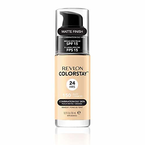 Beauty Revlon Colorstay 24H, Base de maquillaje para rostro, para cutis mixto/graso, SPF15,