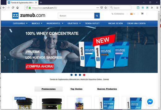 Zumub: Tienda de Suplementos Alimenticios y Nutrición Deportiva ...