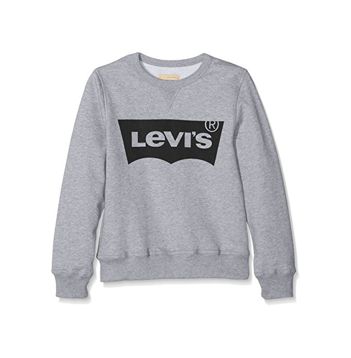 Fashion Levi's Sweat Batsport, Sudadera para Niñas, Grey