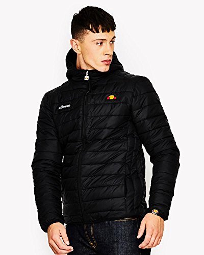 Social Ellesse Lombardy Abrigo, Hombre, Gris