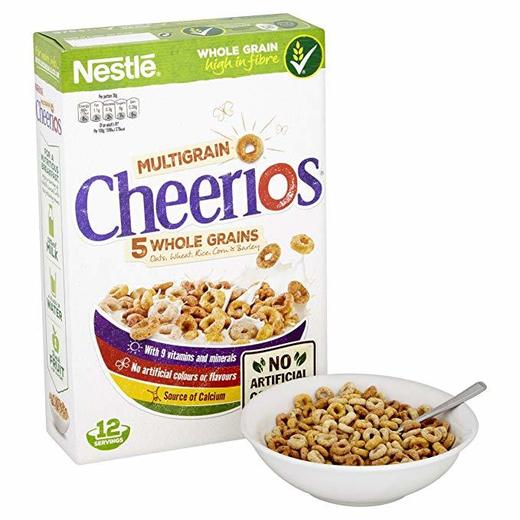 Nestle, Cereales para tomar en frío - 4 de 375 gr.