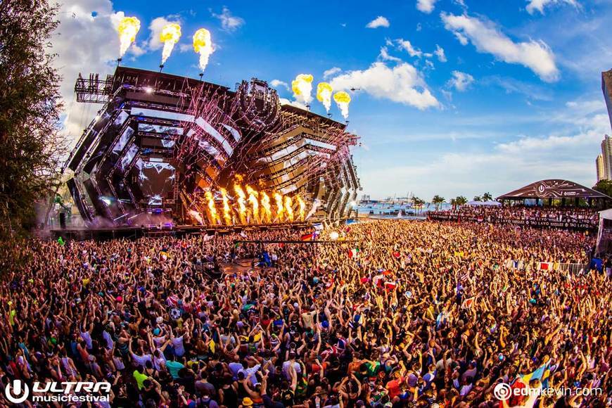 Lugar Ultra Music Festival Miami