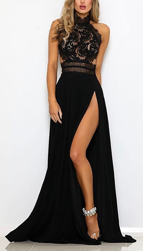 Fashion Mujer Vestidos De Fiesta Largos De Noche Elegantes Transparentes Ropa Dama Moderno