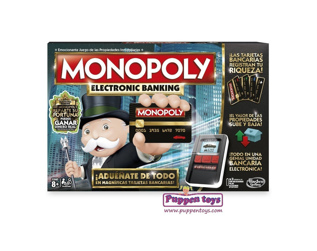 Productos Monopoly electronic banking 