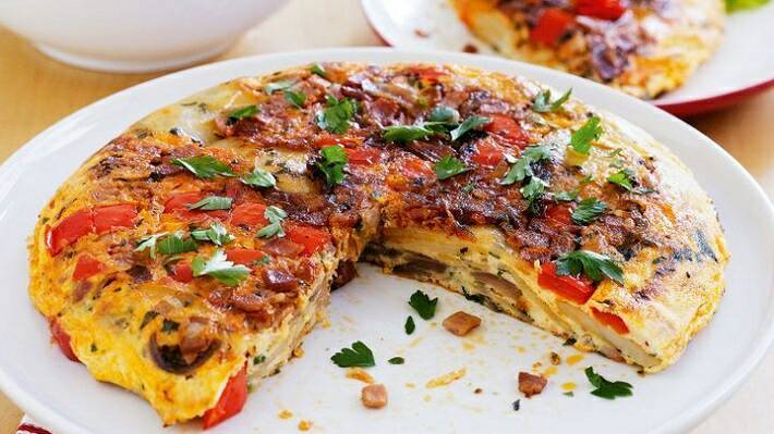 Social Tortilha de Batata Doce e Frango