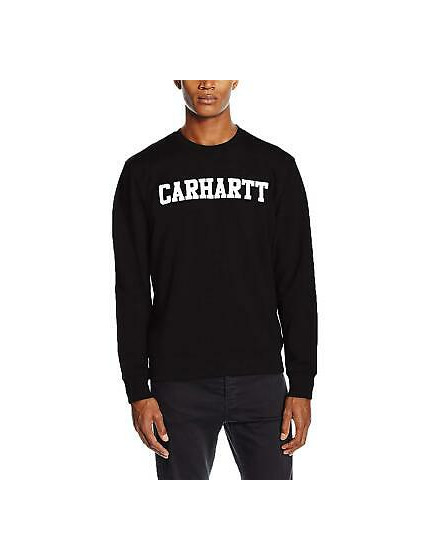 Moda Carhartt College Sweat Sudadera Hombre Amarillo I024668S651