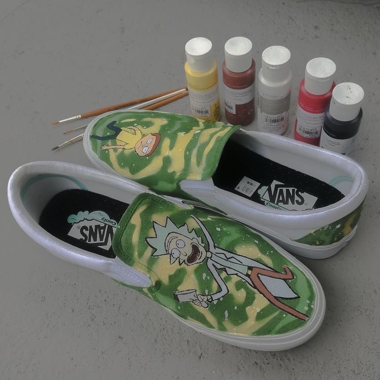 Moda rick e morty vans