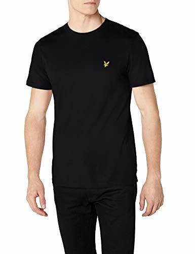 Lyle & Scott Crew Neck-camiseta Hombre, Negro