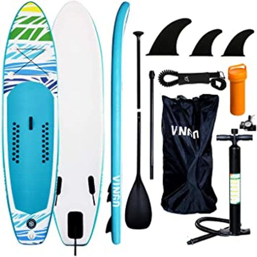 INTEY Tabla Paddle Surf Hinchable 305×76×15cm