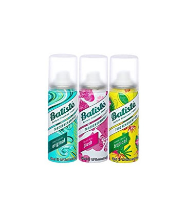 Beauty Batiste seco Champú Dry mini mix, fresca y aislamiento pelo para todos