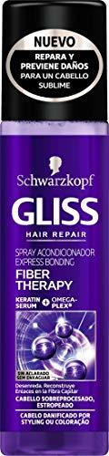 Beauty Gliss - Acondicionador Express Fiber Therapy - Sin Aclarado Para cabello Sobreprocesado