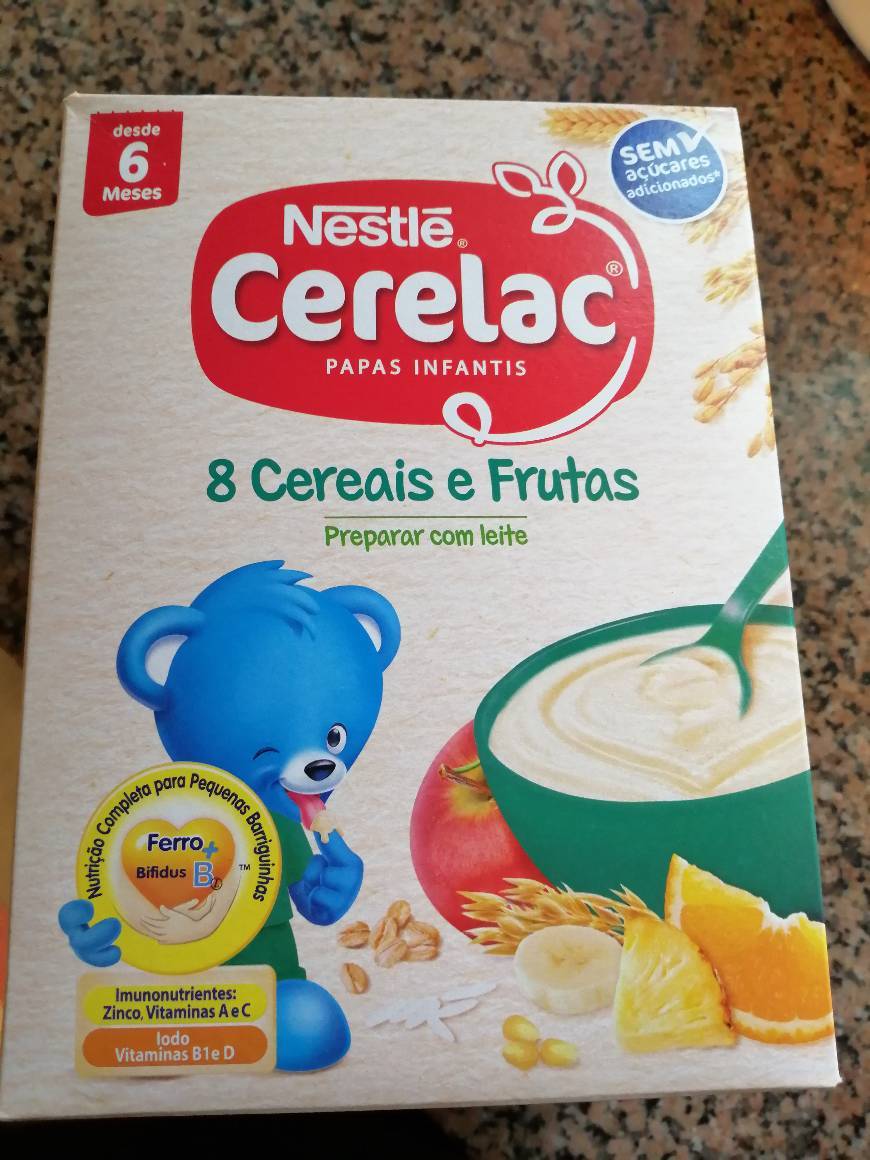 Producto Cerelac 8 Cereais e Fruta 