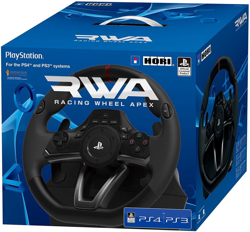 Volante e pedais RWA-HORI APEX