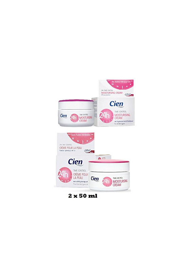 Belleza Cien 24h Time Control moisturising Cream 2 x 50 ml