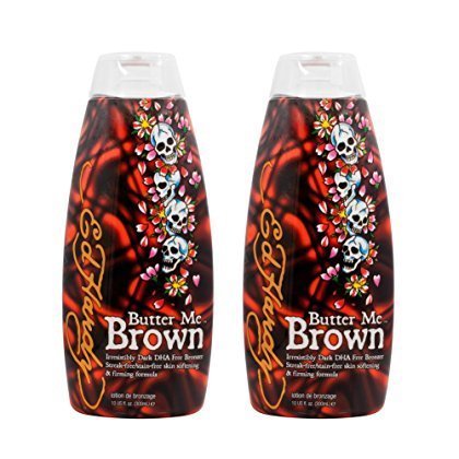 Lugar 2 Ed Hardy Butter Me Brown Tanning DHA & Streak Free Bronzing