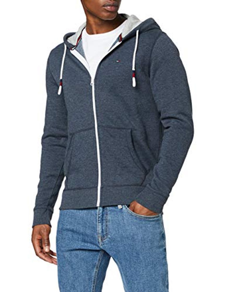 Social Tommy Hilfiger Original Zip Hoodie sudadera, Azul
