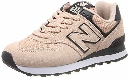 Fashion New Balance 574v2, Zapatillas para Mujer, Rosa