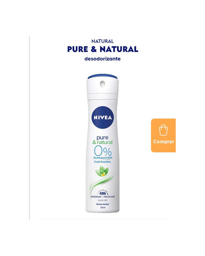 Desodorizante "natural" da nivea