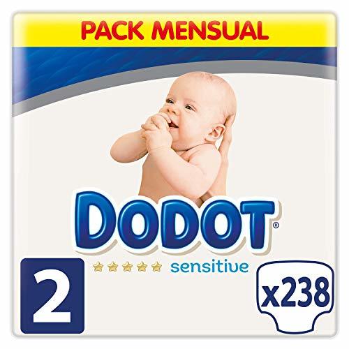 Belleza Dodot Sensitive Pañales para Bebé, Talla 2