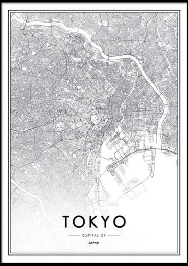 Tokyo Skyline Poster