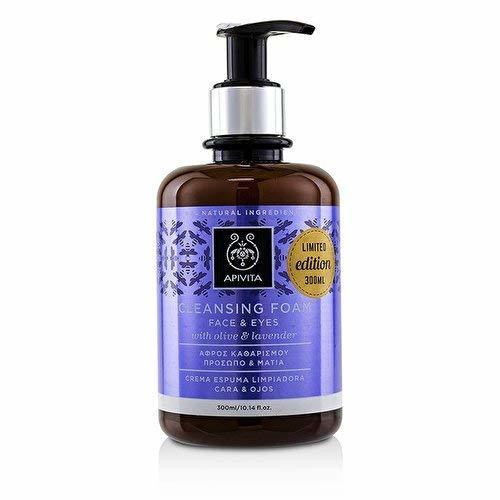 Social Apivita Cleansing Foam With Olive & Lavender For Face & Eyes