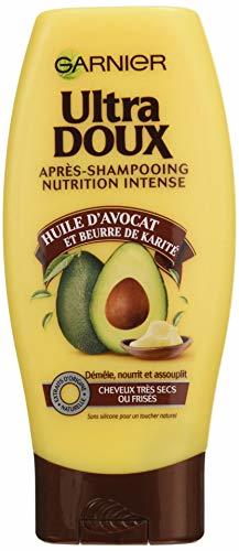 Social Garnier Ultra Suave - Acondicionador para cabellos muy secos o rizados