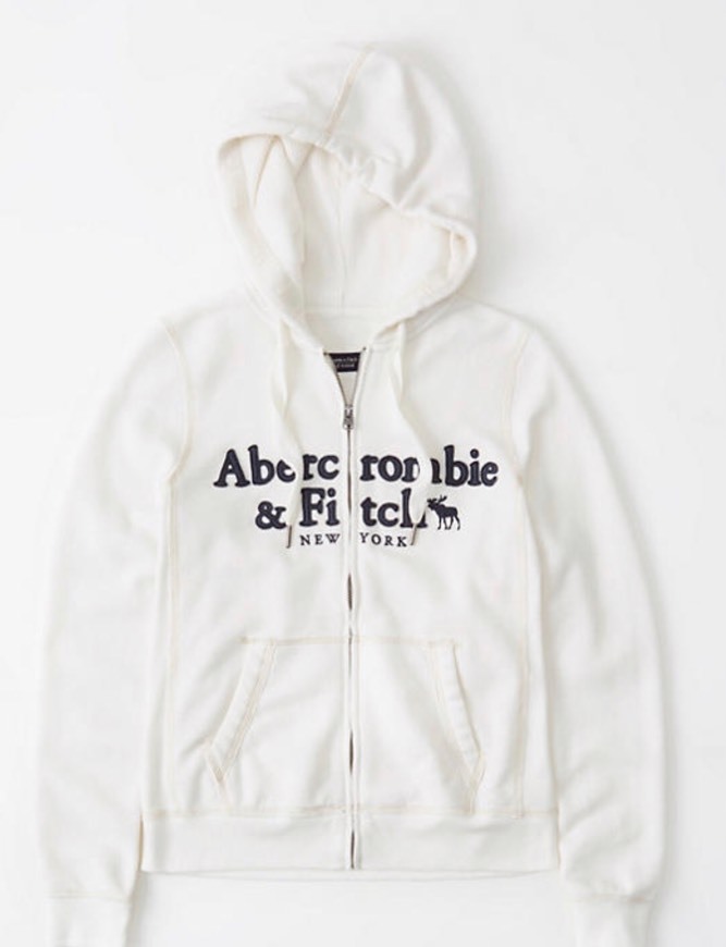 Fashion Ambercrombie & Fitch casaco hoodie 