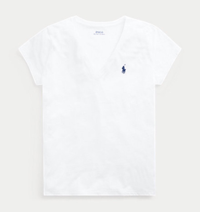 Fashion T-Shirt Ralph Lauren Branca 