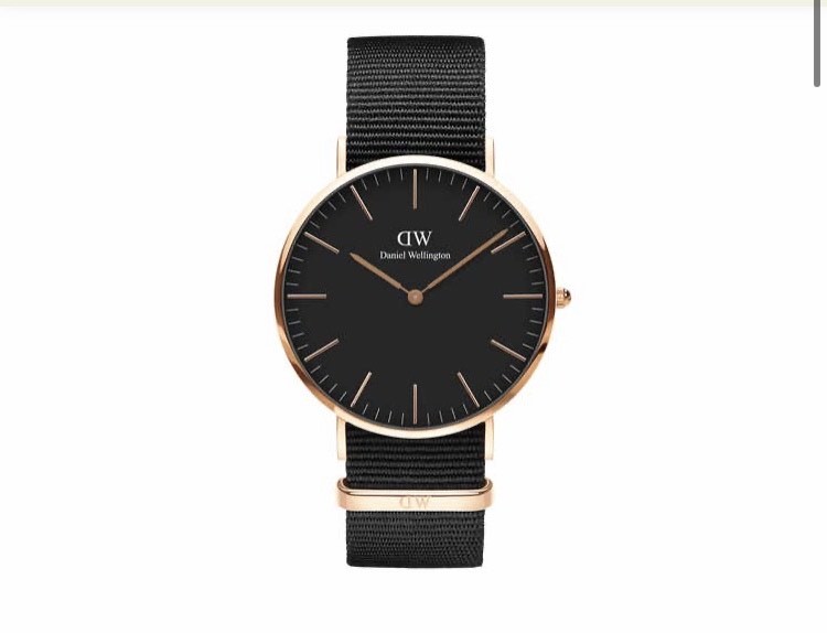 Producto Relógio Preto Daniel Wellington 