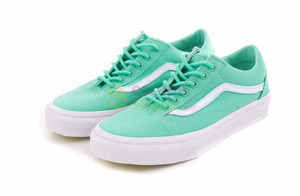 Social Vans Old Skool Neptune Zapatillas Mujer Verde 35