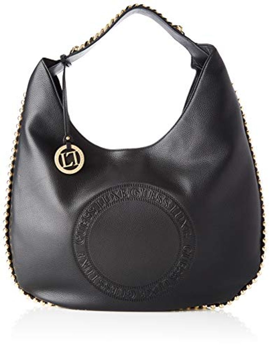 Fashion Guess - Eve, Shoppers y bolsos de hombro Mujer, Negro