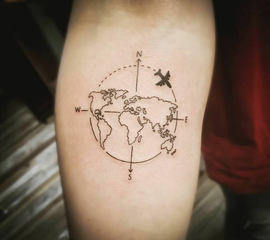 Moda Map Tattoo