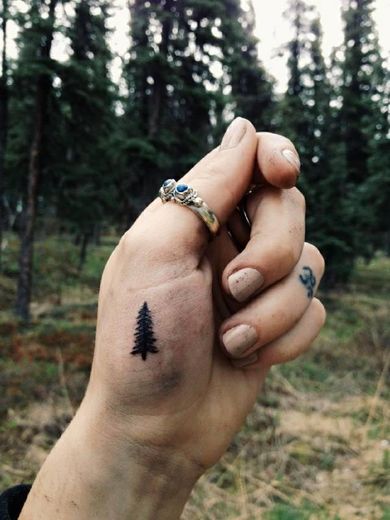 Tree Hand Tattoo