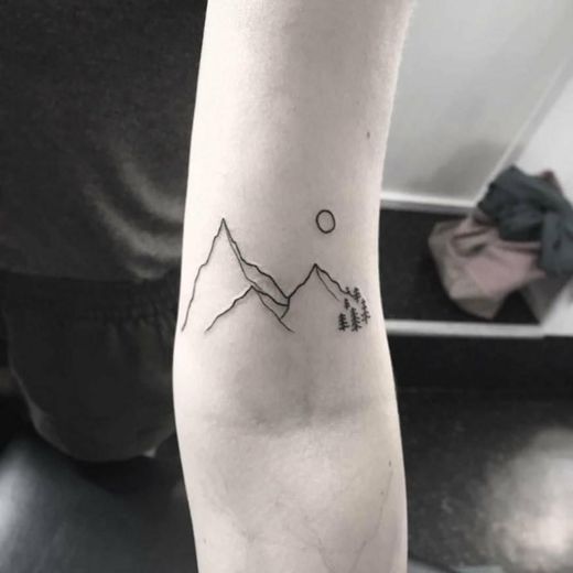 Nature Simplistic Tattoo
