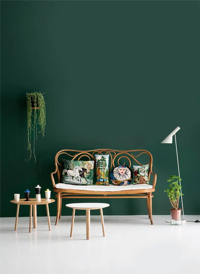 Social Dark Green Decor