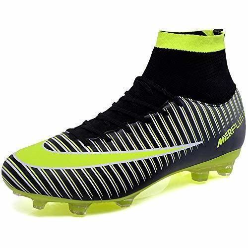 Social BOLOG Zapatos de Fútbol Hombre Spike Aire Libre Profesionales Atletismo Training Botas