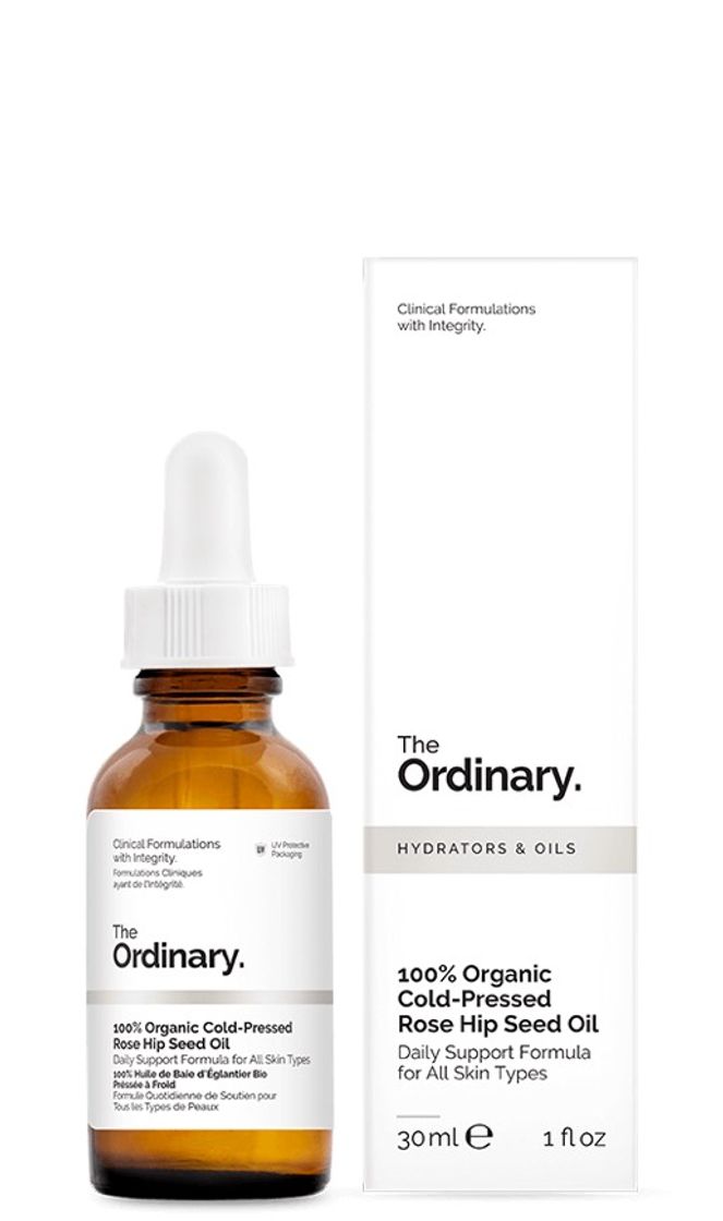 Moda The Ordinary | 100% Organic Cold-Pressed Rose Hip Seed Oil - 30ml