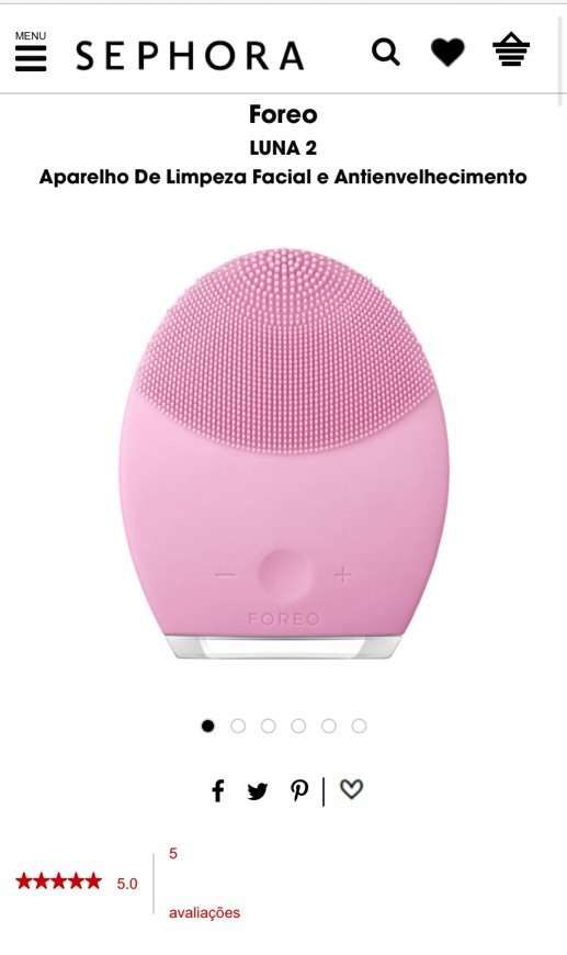 Moda Foreo Luna 2 - esponja limpeza facial !