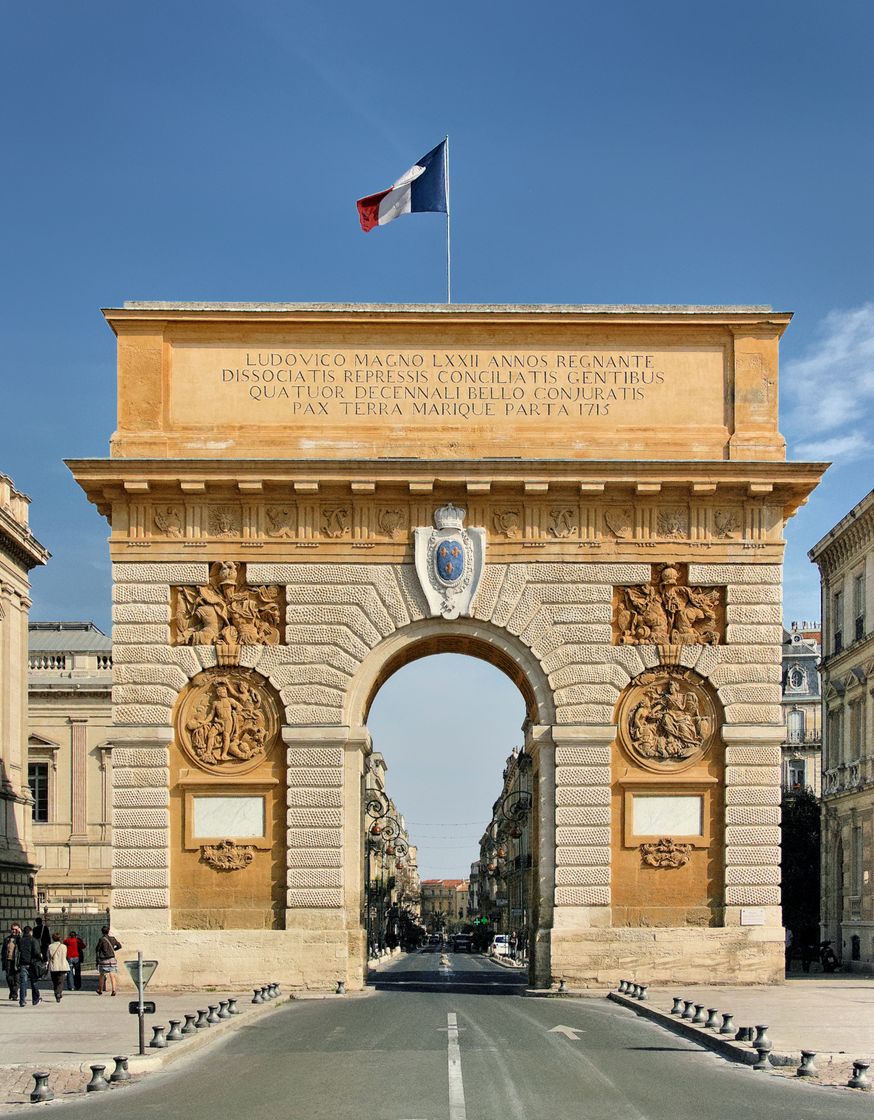 Lugar Porte du Peyrou