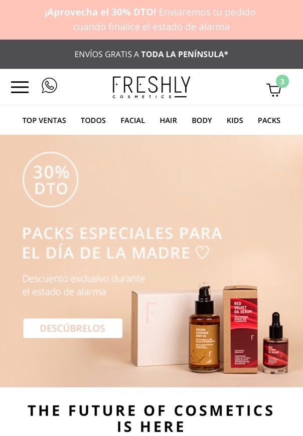 Moda Packs especiales para el día de la madre