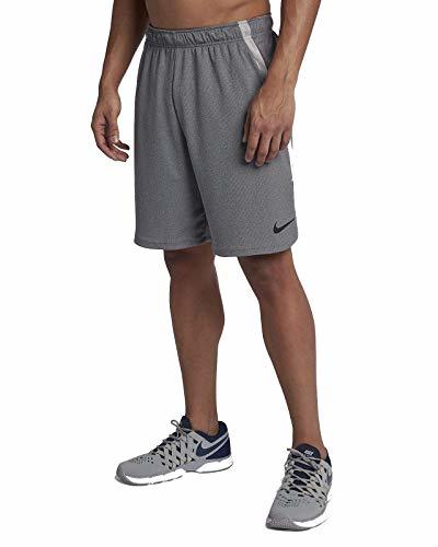 Fitness Nike Dri-Fit Shorts Men Pantalón Corto de Entrenamiento, Hombre, Gris