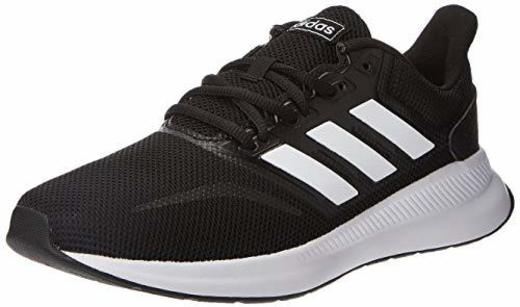 Adidas Falcon, Zapatillas de Trail Running para Hombre, Negro/Blanco